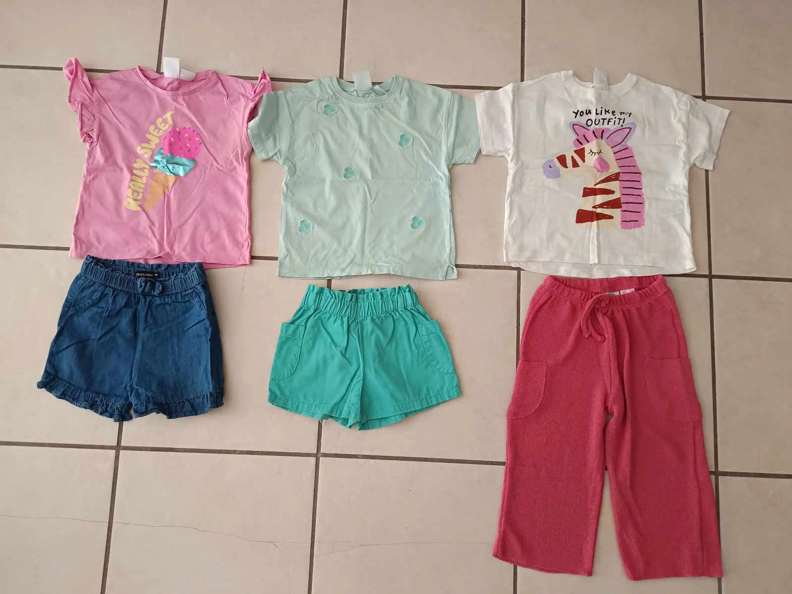 Lot vêtements fille 3 ans /98 cm multimarques